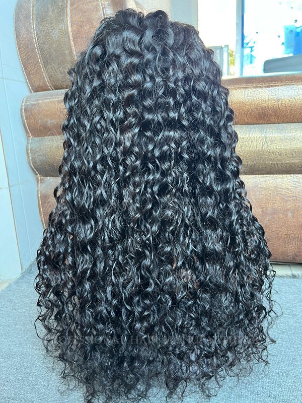 Luxury Hair Italian Curly 5x5 HD Closure Wig