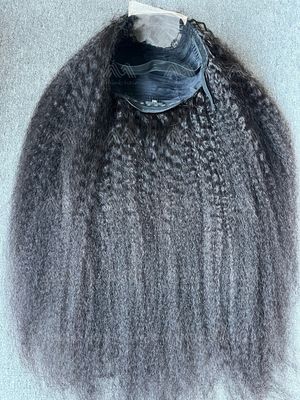Mink Hair Kinky Straight 4x4 Closure Wig