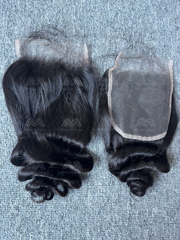 Raw Hair Loose Wave 5X5 HD Closure