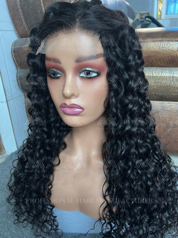 Mink Hair Italian Curly 5x5 HD Closure Wig