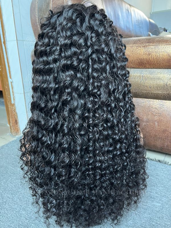 Mink Hair Italian Curly 5x5 HD Closure Wig