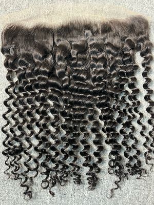 Mink Hair Deep Wave 13X6 HD Frontal