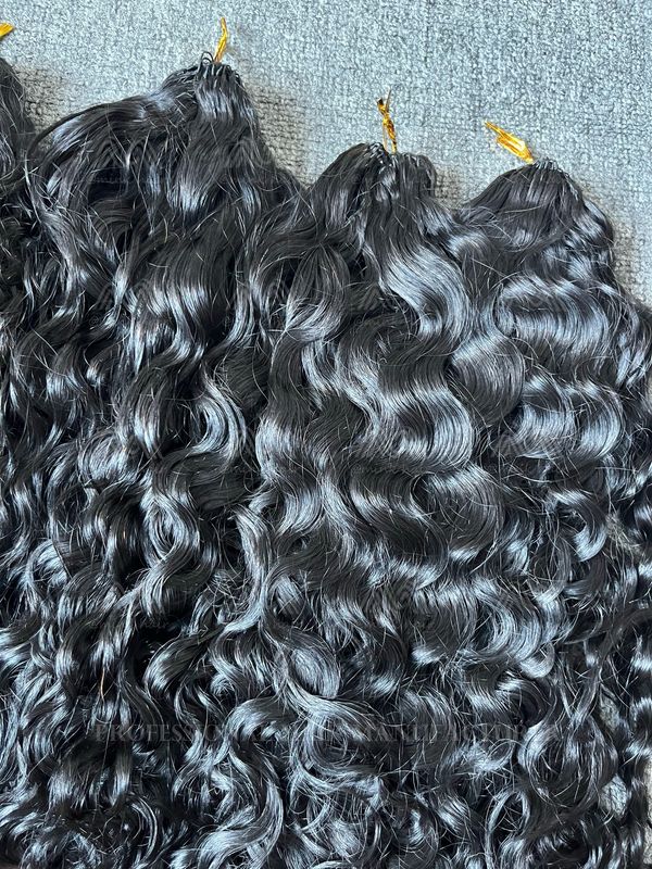 Natural Black Crochet Hair Extensions (100 Grams With 80pcs Per Pack)