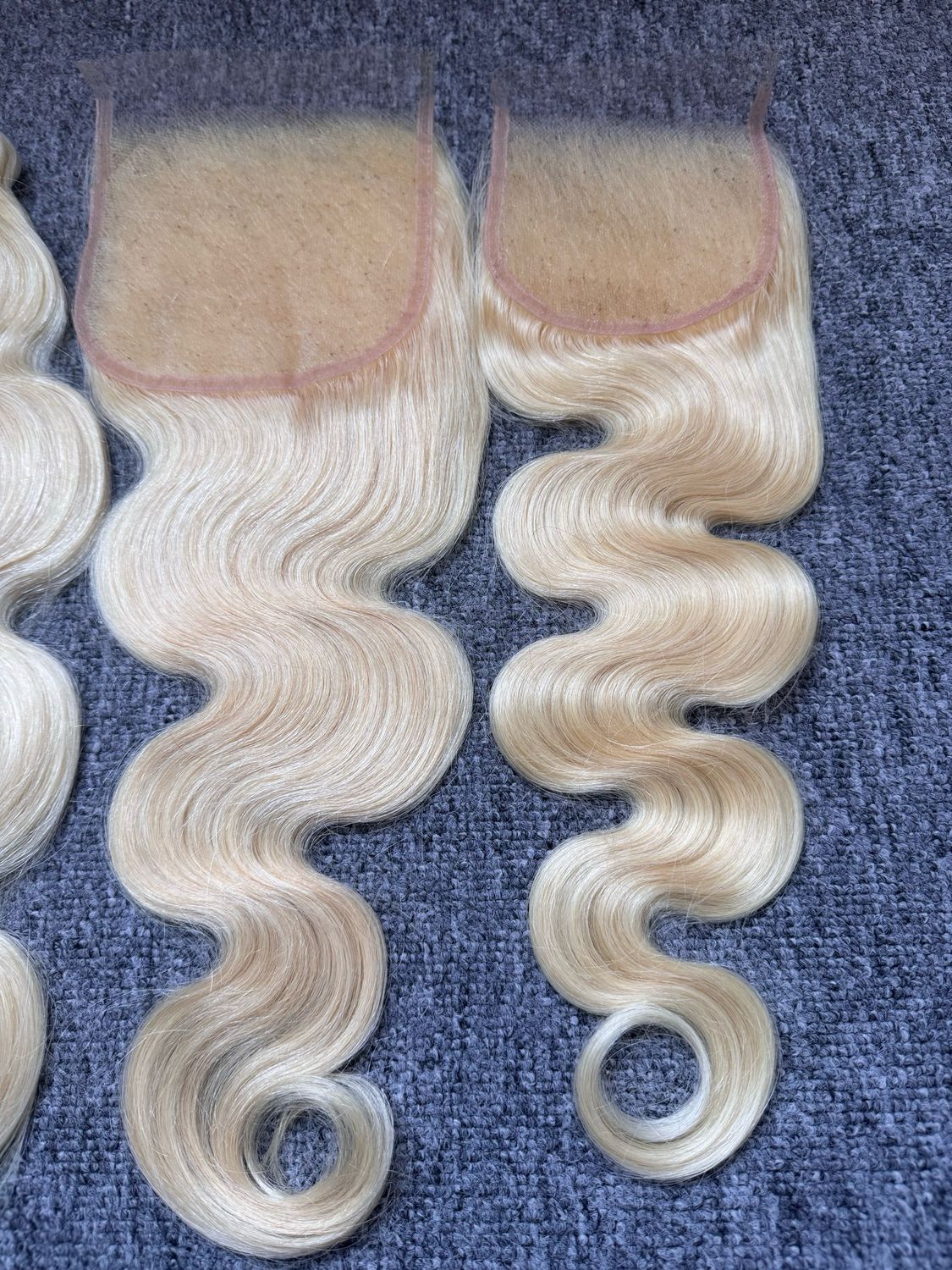 Blonde Hair Straight / Body 5X5 HD Closure