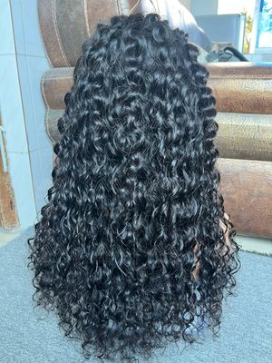 Luxury Hair Italian Curly 5X5 Closure Wig