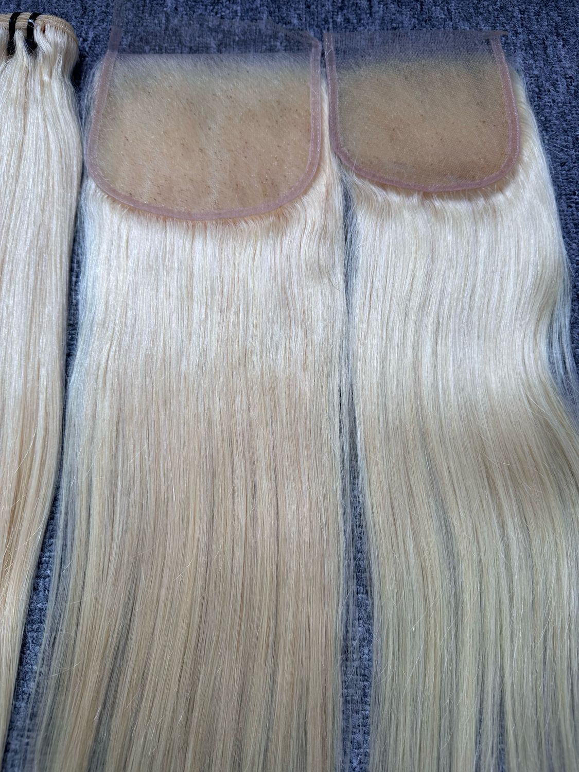 Blonde Hair Straight / Body 4X4 HD Closure