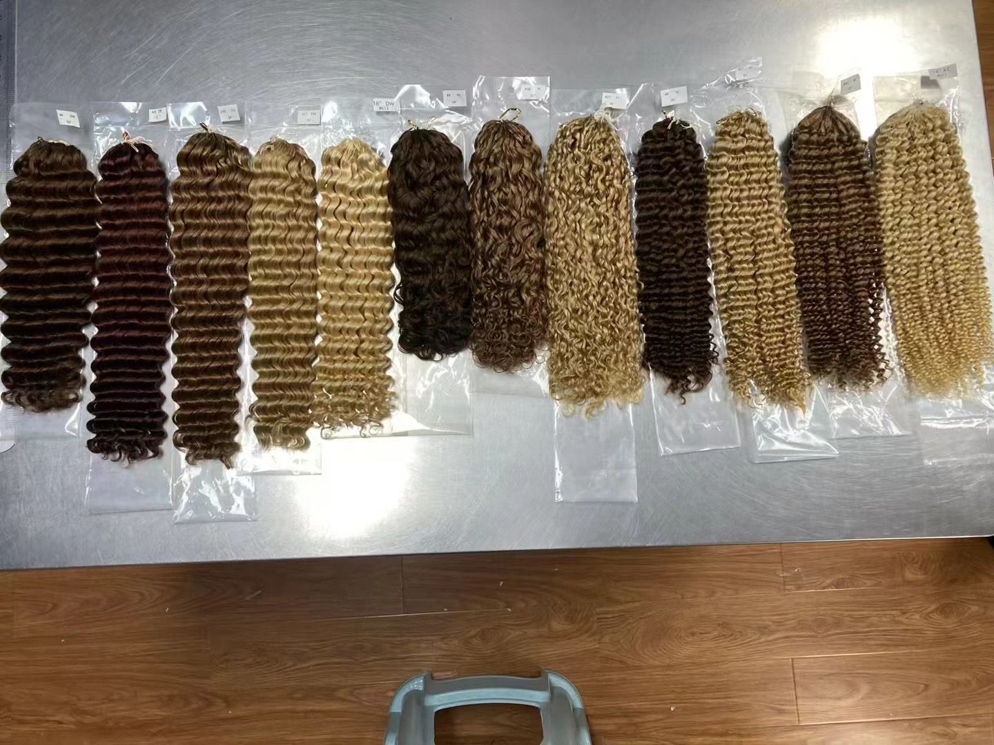 Colored Crochet Hair Extensions (100 Grams With 80pcs Per Pack)