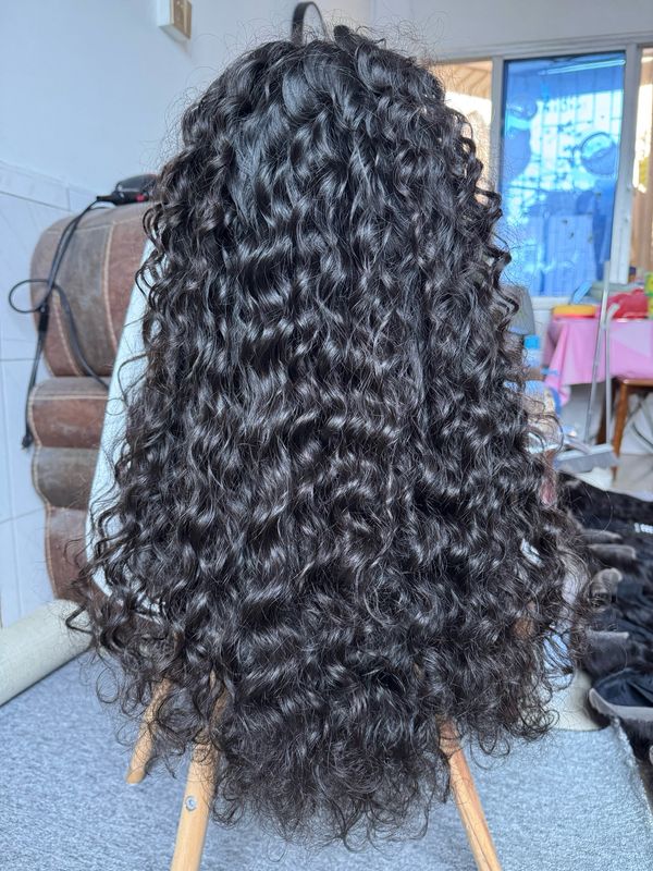 Raw Hair Loose Deepwave 5x5 HD Closure Wig