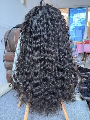 Raw Hair Loose Deepwave 5x5 HD Closure Wig