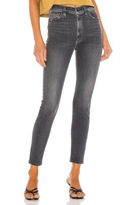 Hudson Barbara High Waist Super Skinny Ankle Harvest Moon