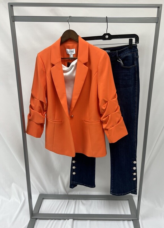 Joseph Ribkoff Orange Blazer
