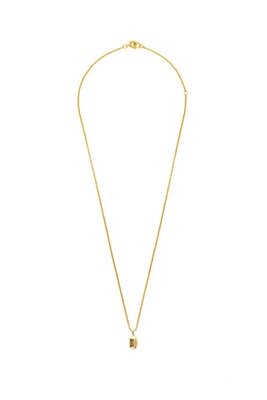 Sylvia Benson Micro 86400 Fortune Buoy Necklace on 18" Micro Chain