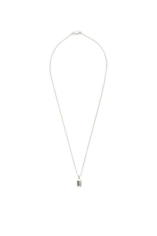 Sylvia Benson Micro 86400 Fortune Buoy Necklace Silver