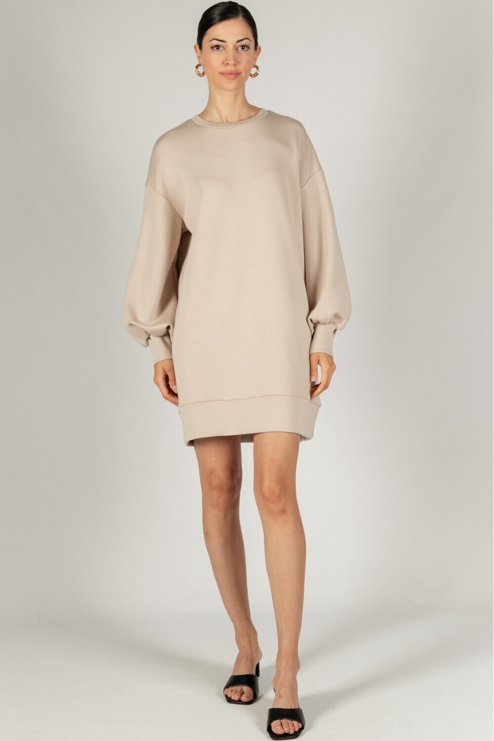 Before You Collection P. CILL Butter Modal Dropped Shoulder Dress