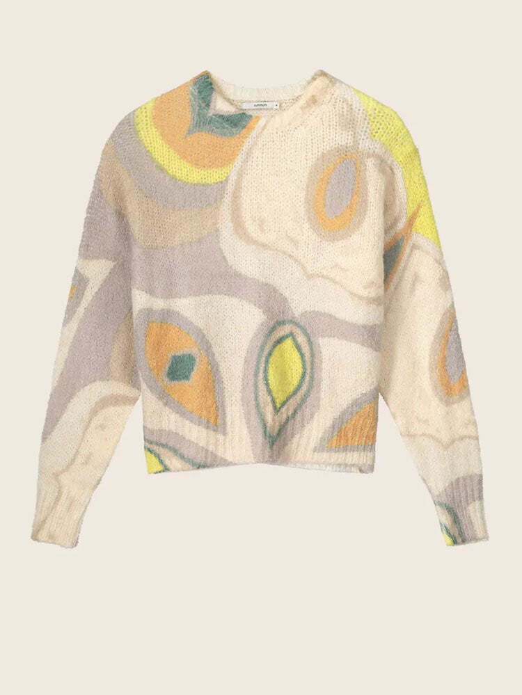 Summum Printed Floral Knit Multi