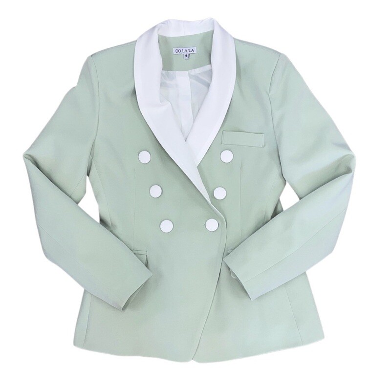 OOLALA Mint Tailored Blazer
