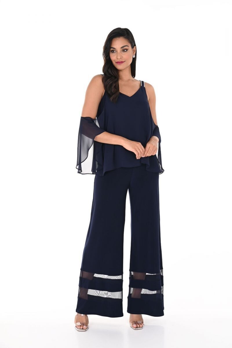 Lyman Blue Wide-Leg Pants Style