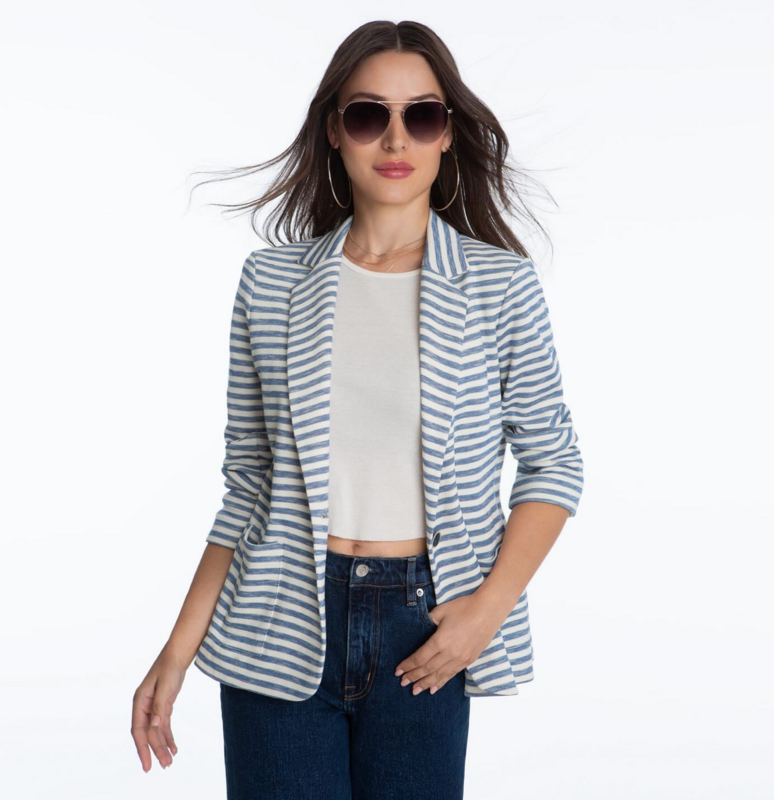 Elliot Lauren Striped Blazer