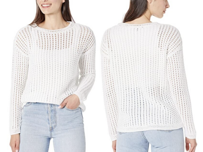 Elliott Lauren Harper Crochet Sweater