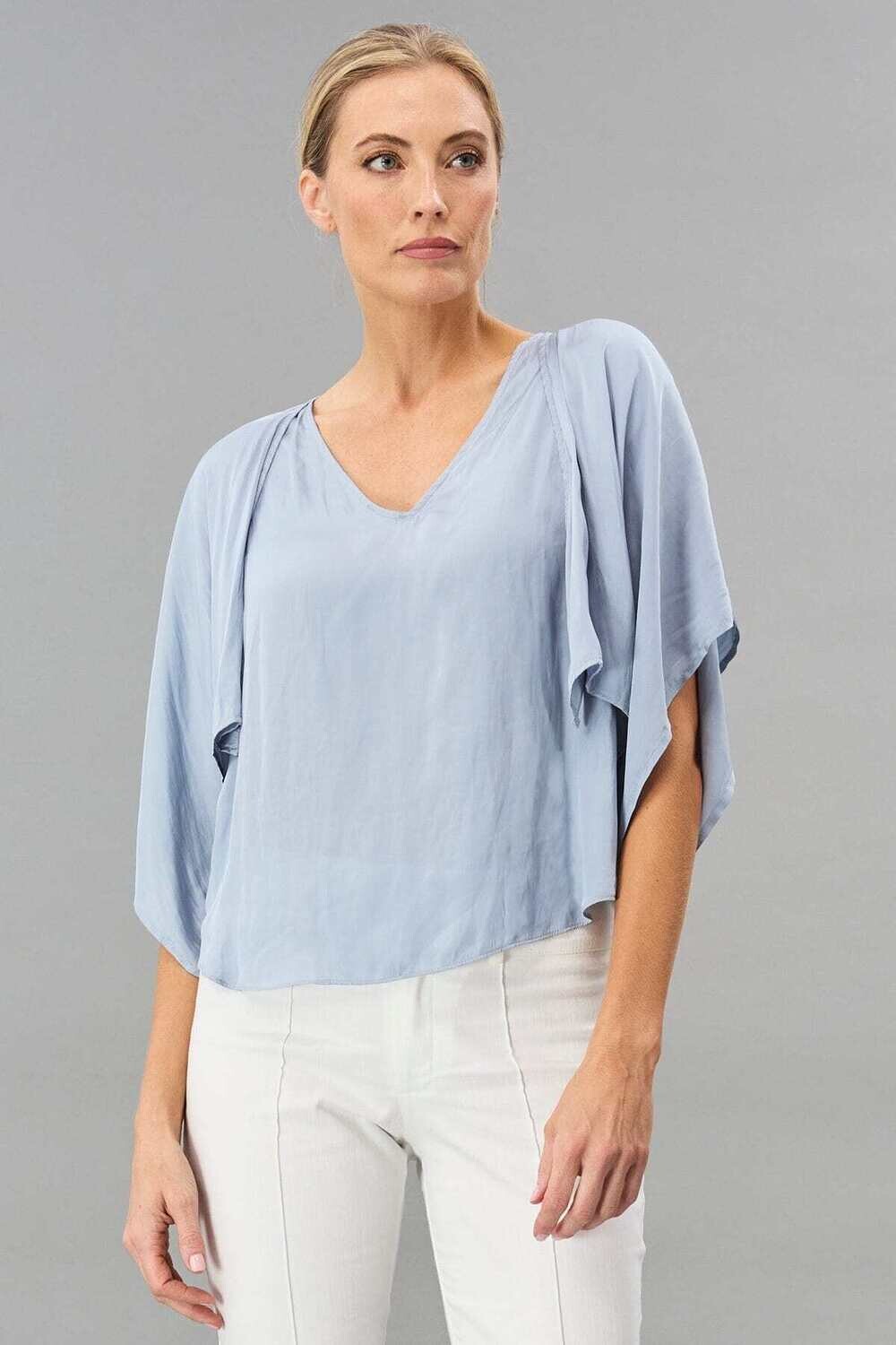 Lola &amp; Sophie Satin Bolero Overlay