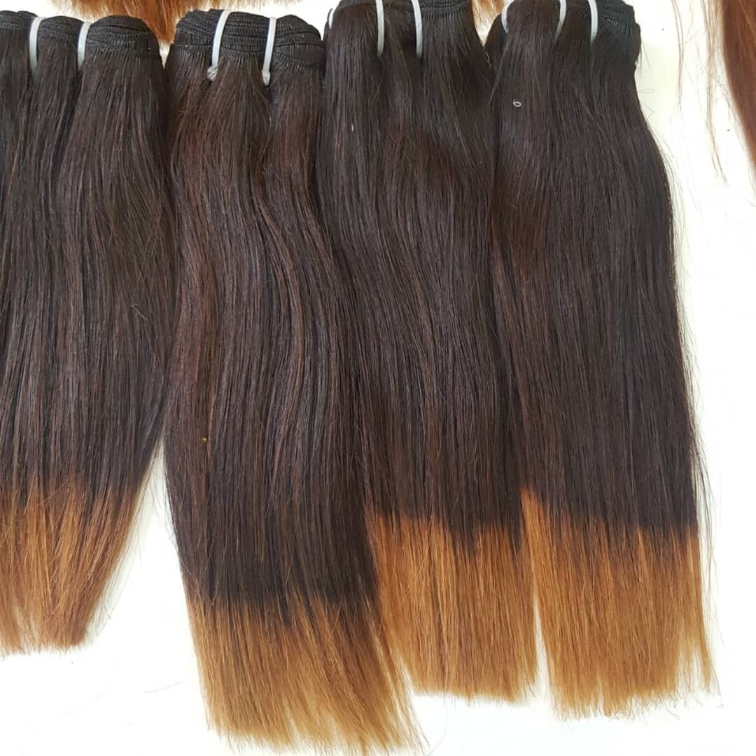 Mèche Ombré châtain