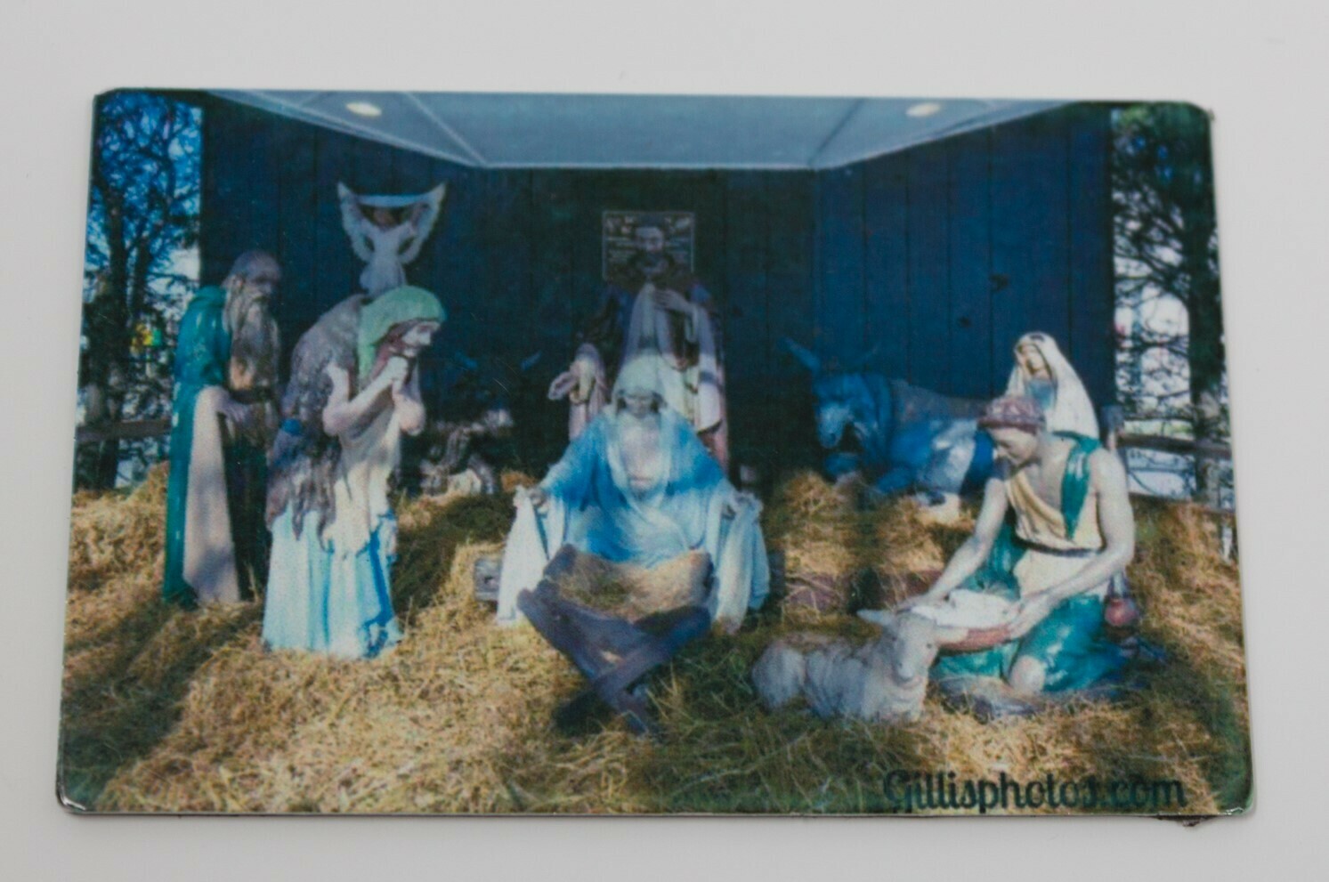 Special Order--Foxboro Gallery- 2"x 3" Photo Image Magnet-Foxboro Nativity Scene​