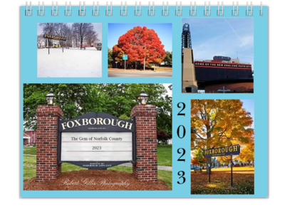 Order Your 2024 Foxboro Themed Photo 12 Month Wall Calendar, With 8x12 Photo Images of Beautiful Foxboro and Inspirational Quotes. Here is Our previous 2023 Calendar for Reference.