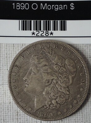 1890 O MORGAN $