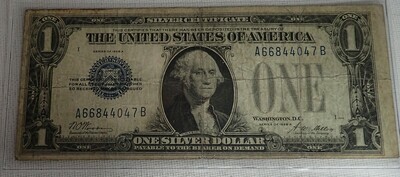 1928 A $1 SILVER CERTIFICATE