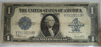 1923 $1 SILVER CERTIFICATE Y750