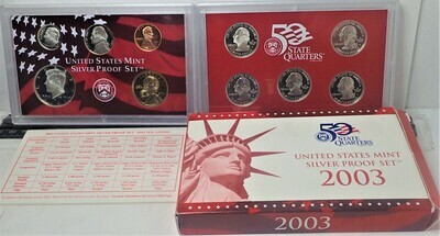 2003 SILVER PROOF SET