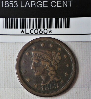 1853 LARGE CENT LC060