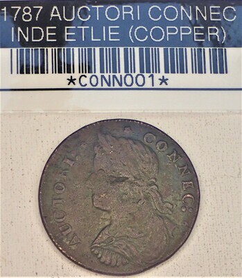 1787 AUCTORI CONNEC INDE ETIE (COPPER) CONN001