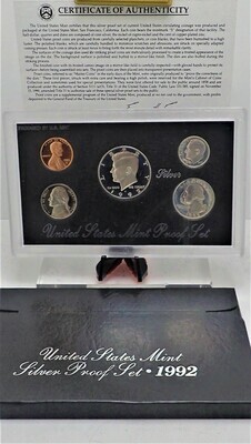 1992 PROOF SET (SILVER) PPS1024