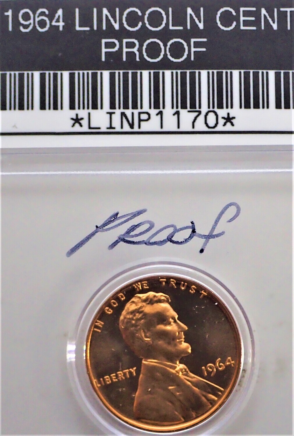 1964 LINCOLN CENT PROOF LINP1170