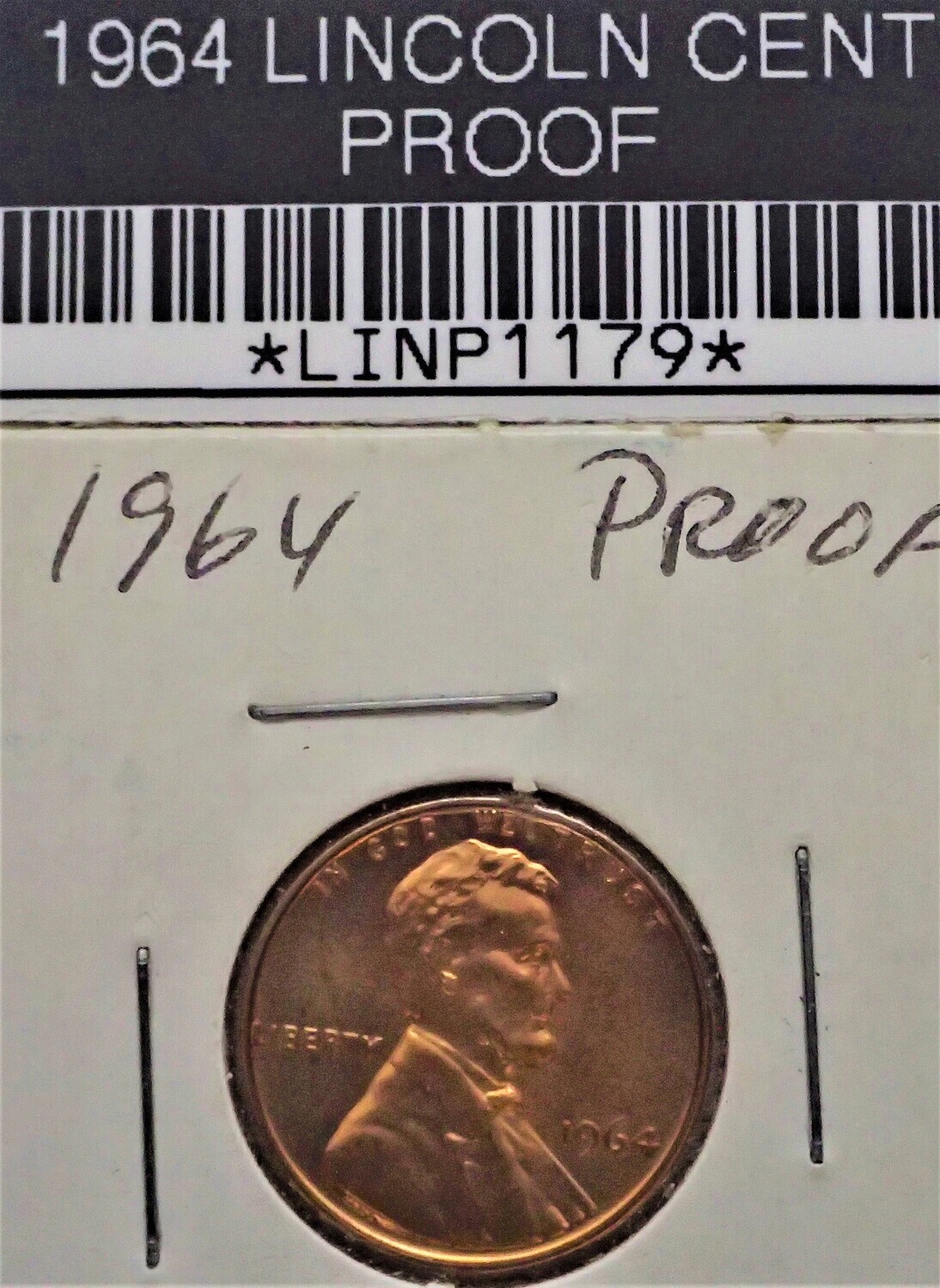 1964 LINCOLN CENT PROOF LINP1179