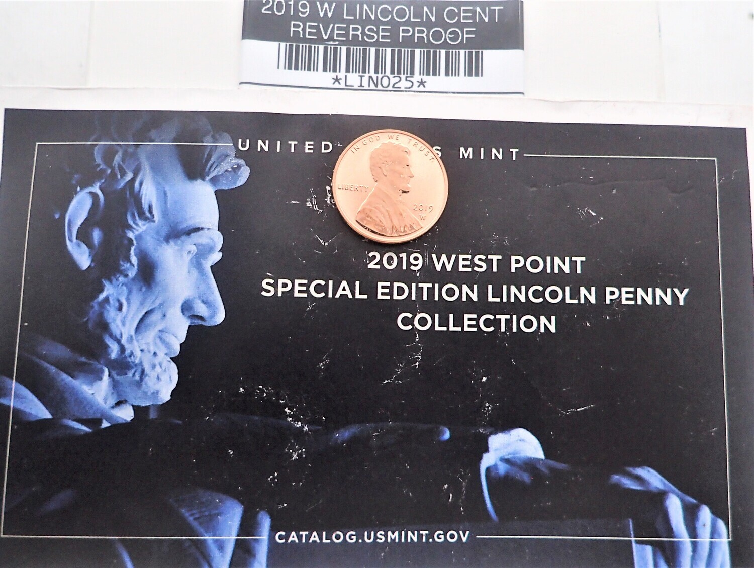 2019 W 2019 W SPECIAL EDITION LINCOLN CENT (REV PROOF) LIN025