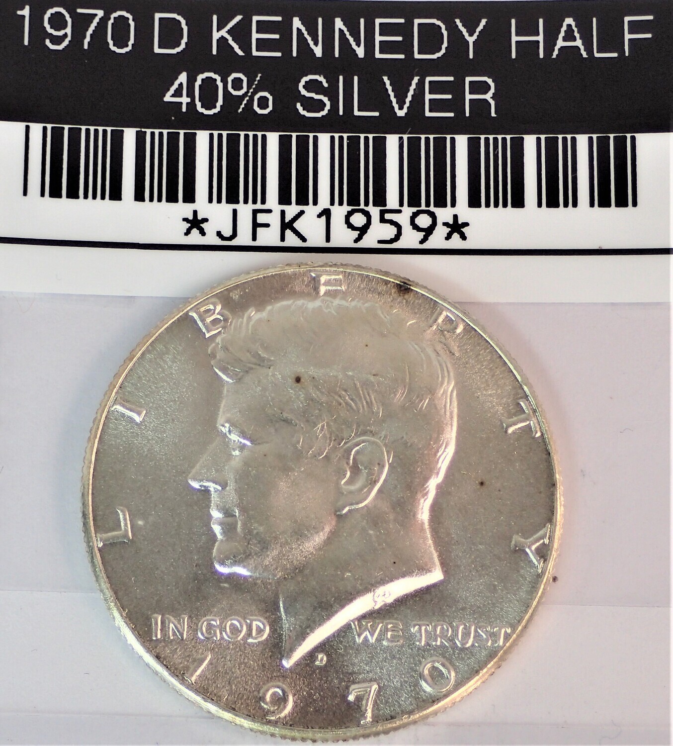 1970 D JFK HALF (40 SILVER) JFK1959