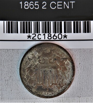 1865 2 CENT