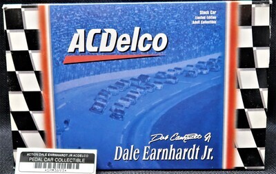 ACTION DALE EARNHARDT JR ACDELCO PEDAL CAR COLLECTIBLE
