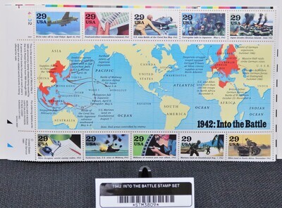 1942 INTO THE BATTLE STAMP SET