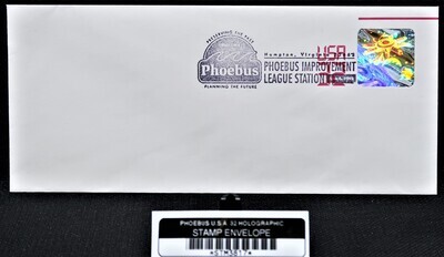 PHOEBUS U.S.A. 32C HOLOGRAPHIC STAMP ENVELOPE