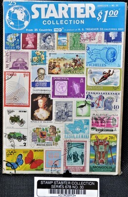 STAMP STARTER COLLECTION SERIES 678 NO. 30