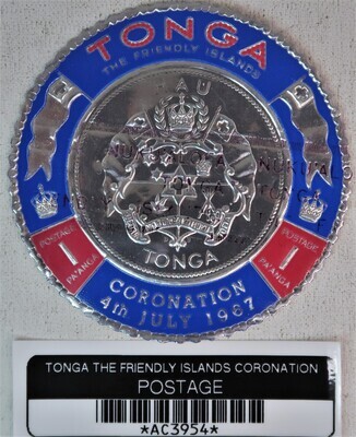 TONGA THE FRIENDLY ISLANDS CORONATION POSTAGE