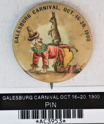 GALESBURG CARNIVAL OCT 16-20 1900 PIN