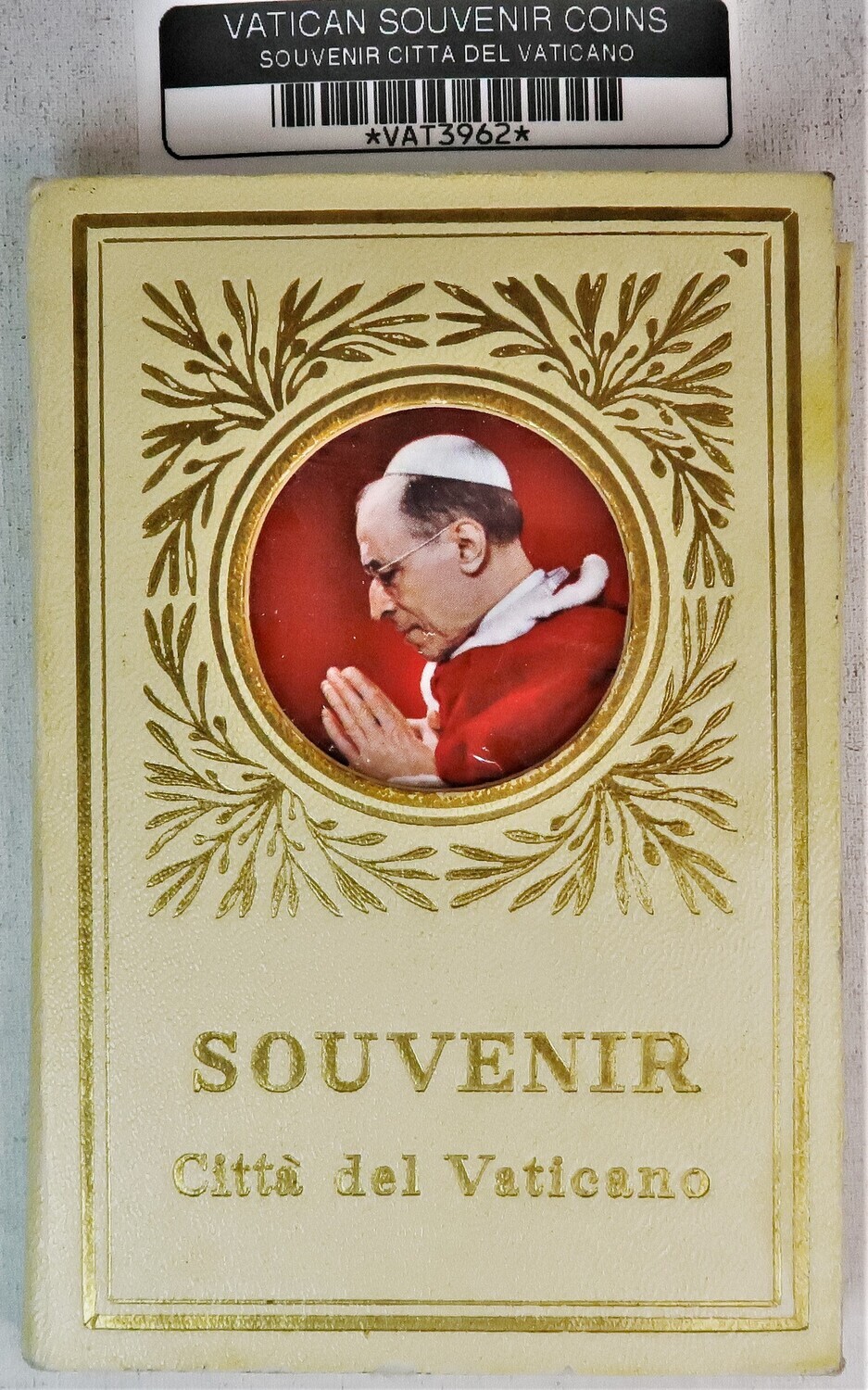 VATICAN SOUVENIR COINS AND STAMPS SOUVENIR CITTA DEL VATICANO