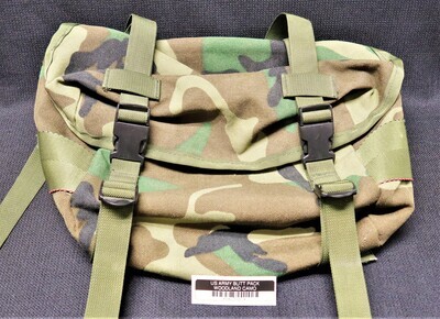 US ARMY BUTT PACK WOODLAND CAMO