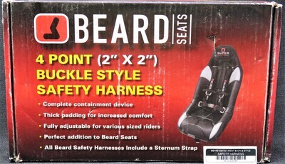 BEARD SEATS 4 POINT BUCKLE STYLE SAFETY HARNESS