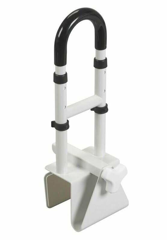CLAMP-ON TUB SAFETY RAIL