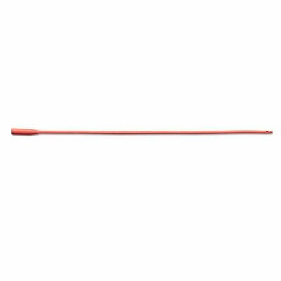 RED RUBBER LATEX URETHRAL CATHETER, 12/ BOX